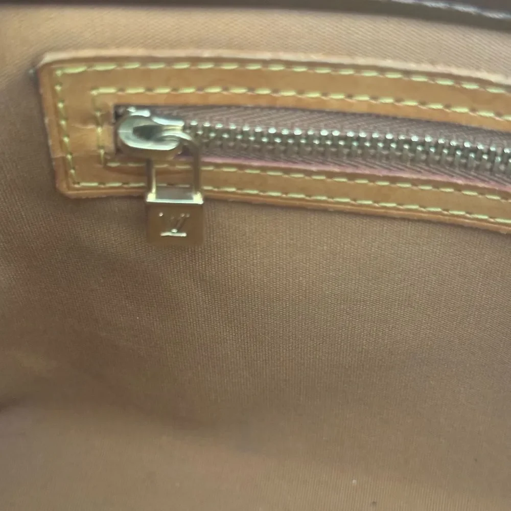 Louis Vuitton Bronze Vernis Reade Mini Tote Bag